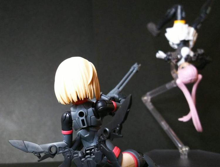 ティアーシャvsメイドリシェッタ