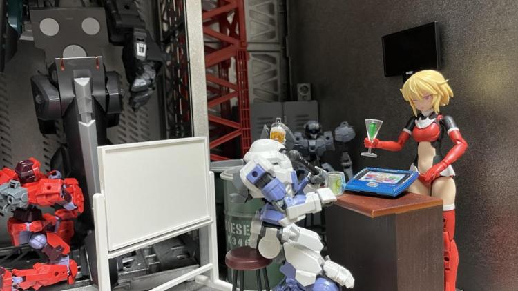 アルカはお仕事を頑張っているようです。
