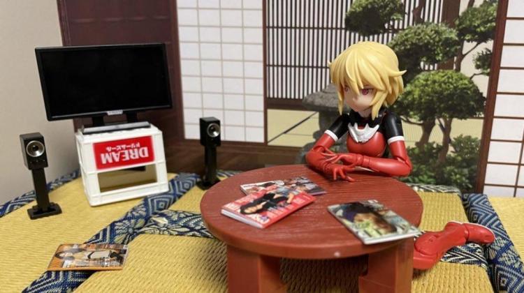 アルカはオフの日で暇しているようです。