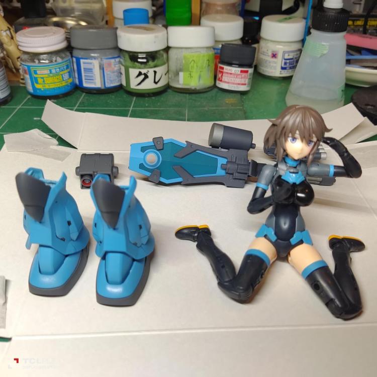 塗装完了！　キャストオフ状態