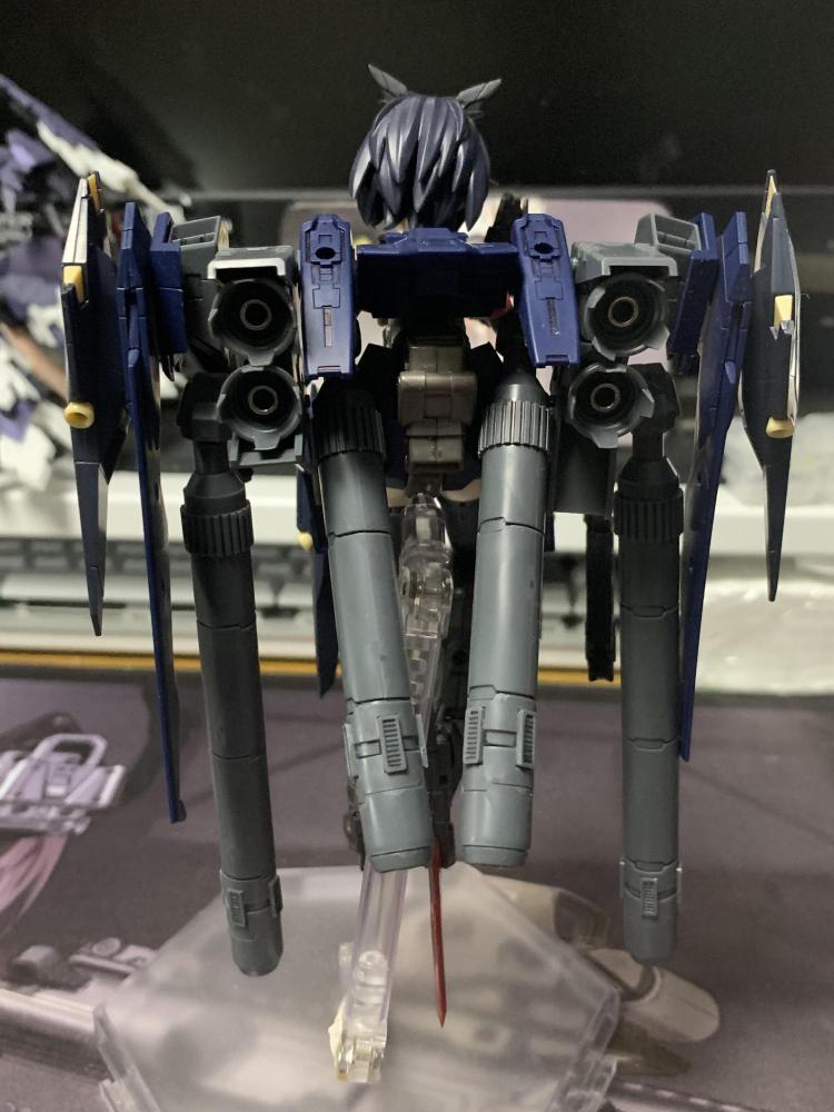 駐機状態背面