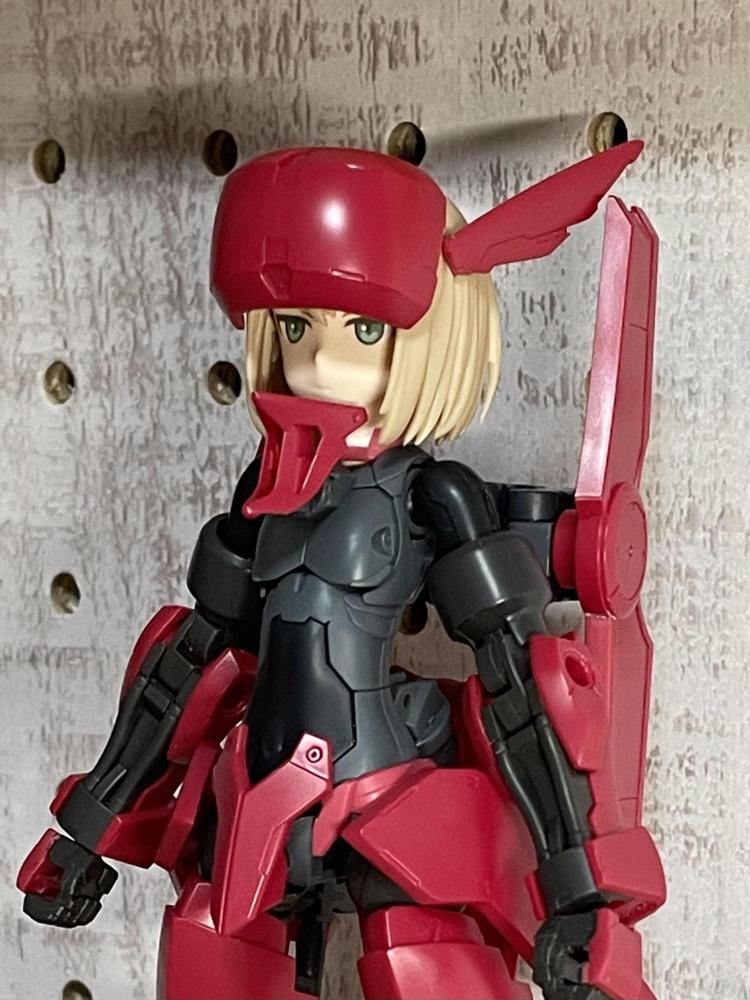 バイザーの下降