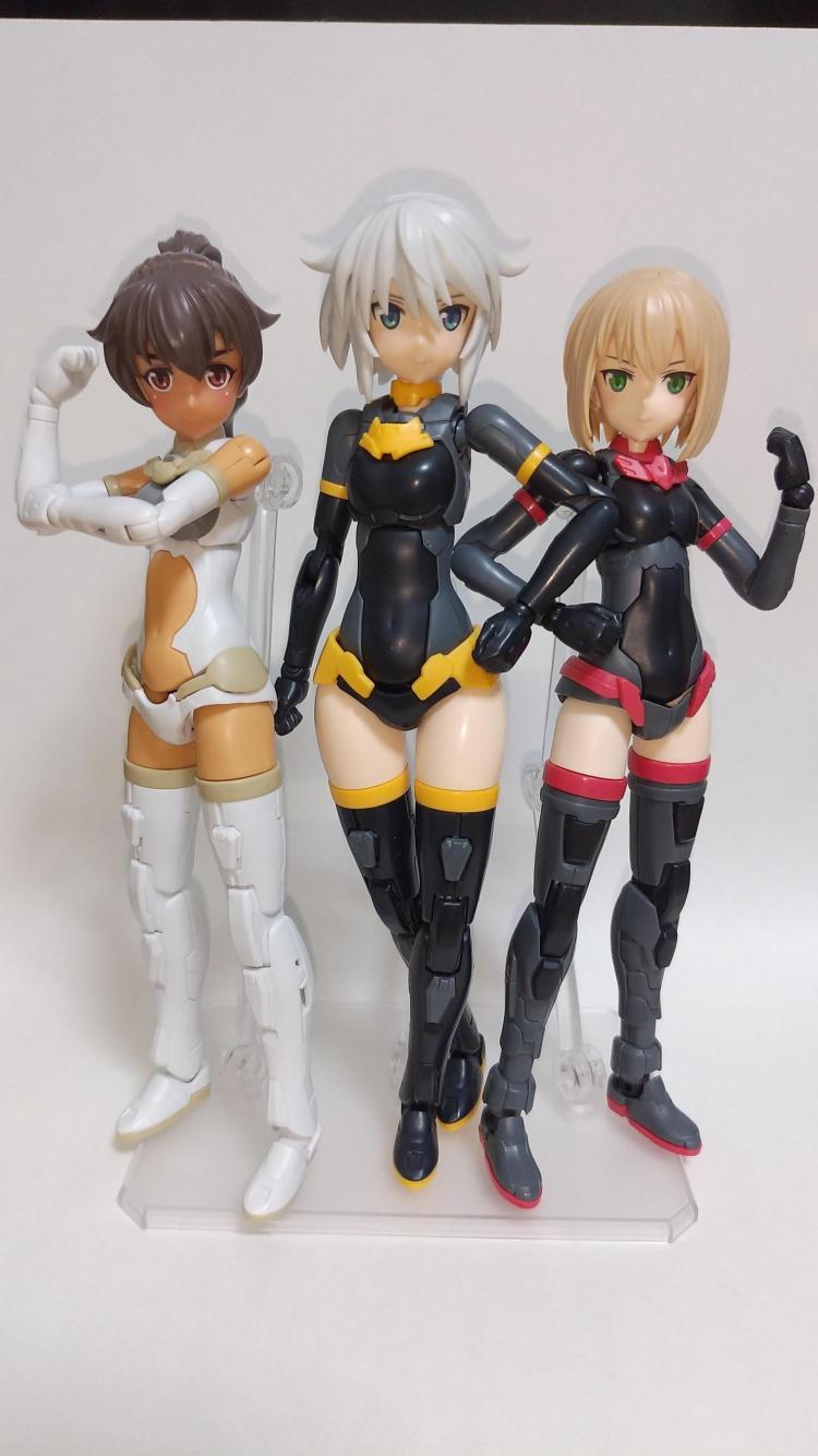 基本のシスターズ3体