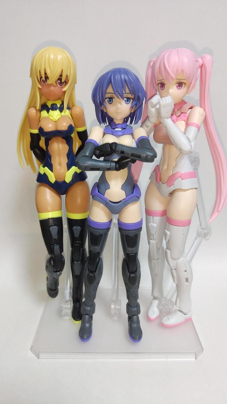 組換えシスターズ3体