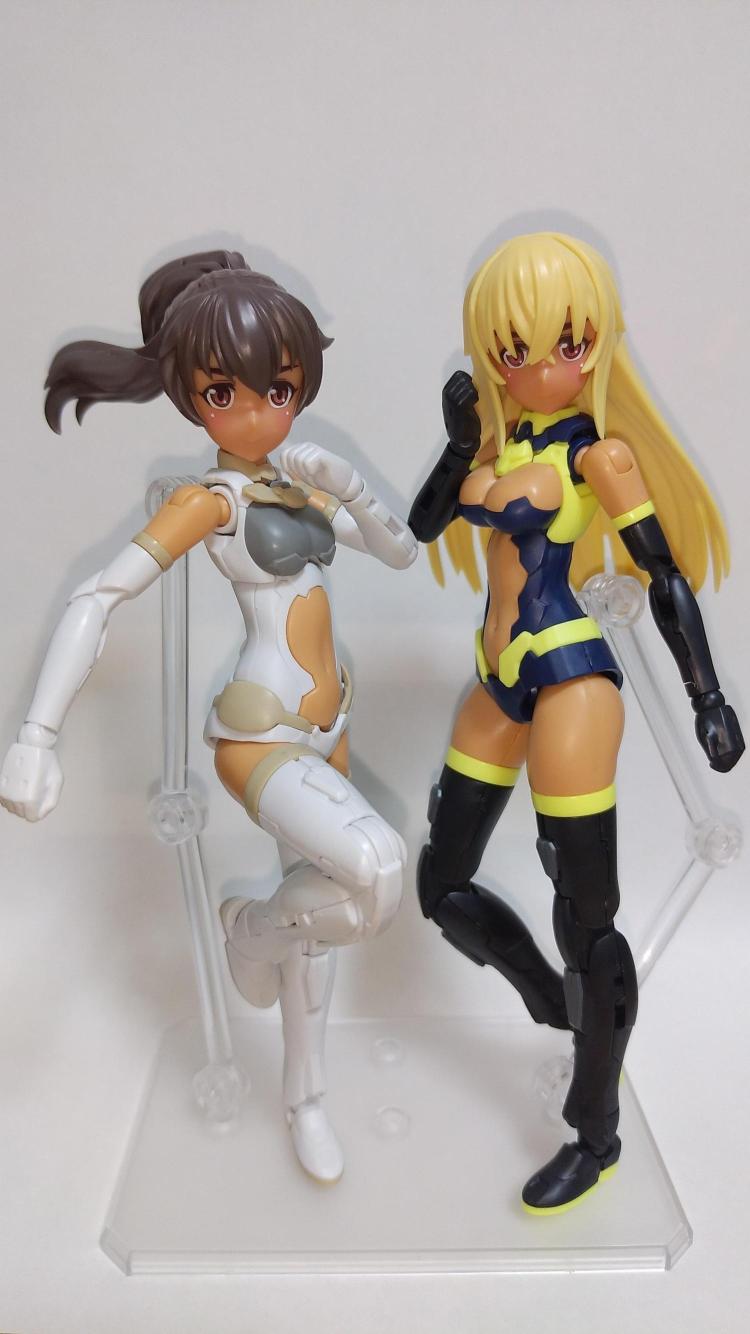 マツバ(左)とコスモ(右)
