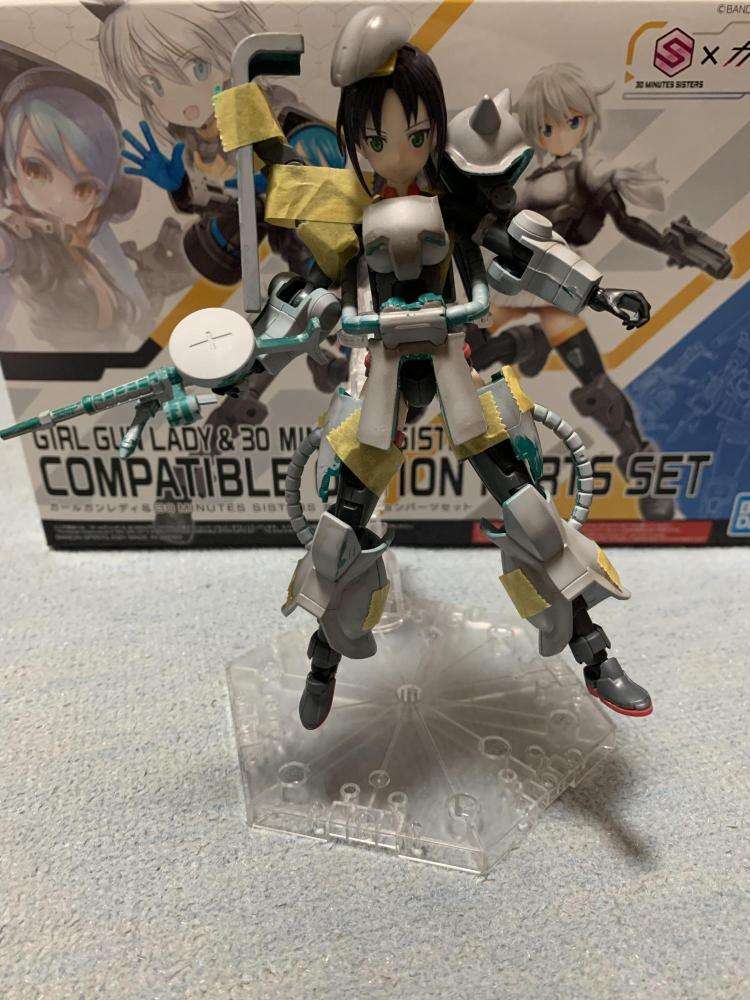 メカメカしいMS少女を目指して