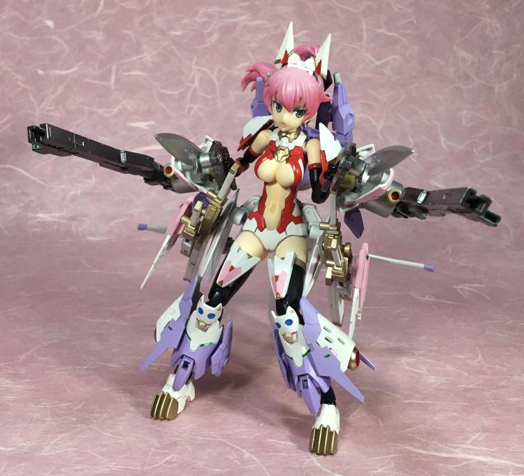 白狐ちゃんモリモリ装備