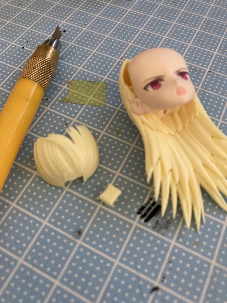 Vol.5 - 隠れ目加工（「e-clair」様の作品を見て真似させてもらいました。）