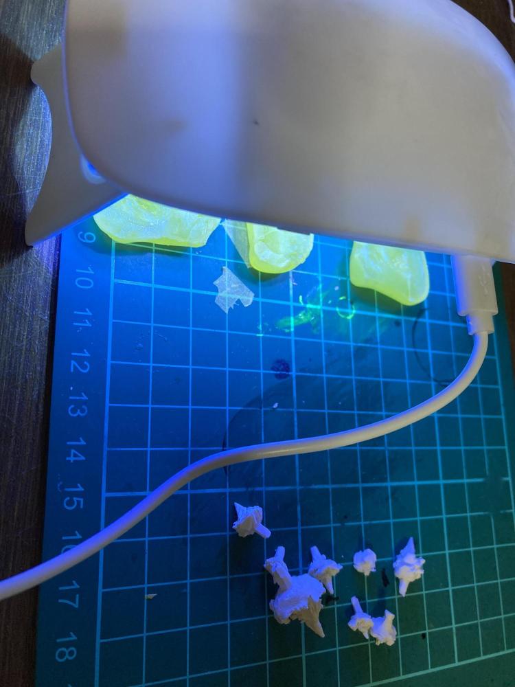 UVレジンで複製