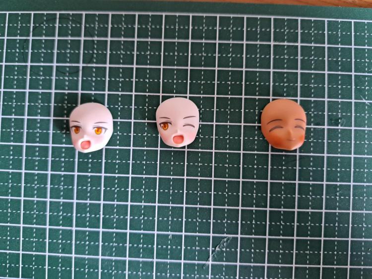 表情パーツ完成