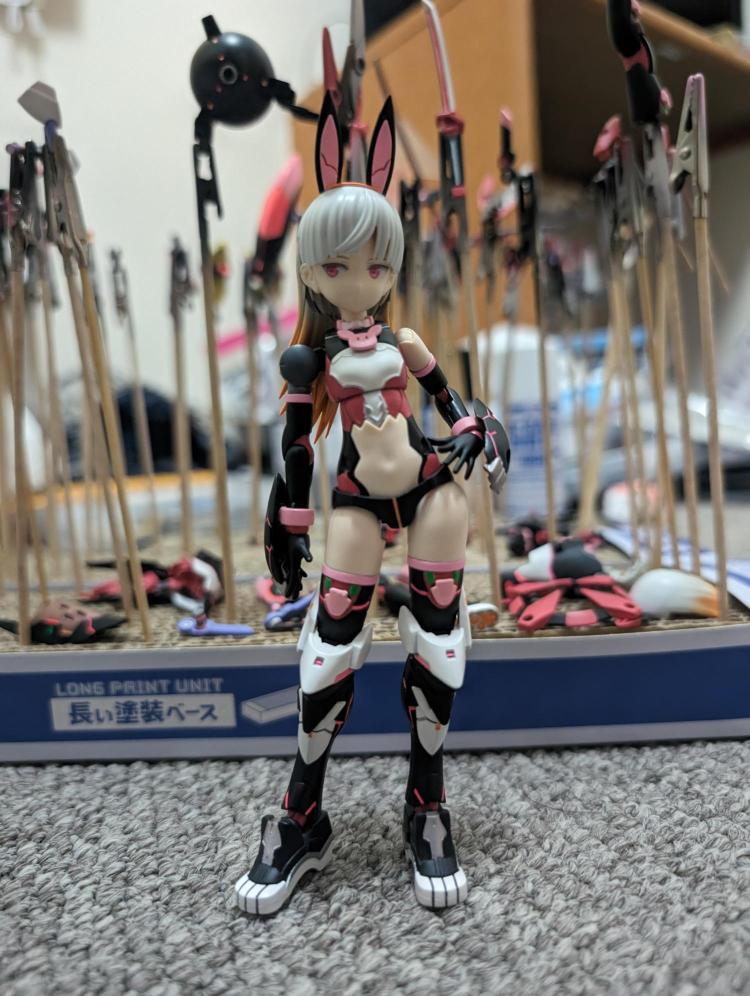 ロングに組み換え