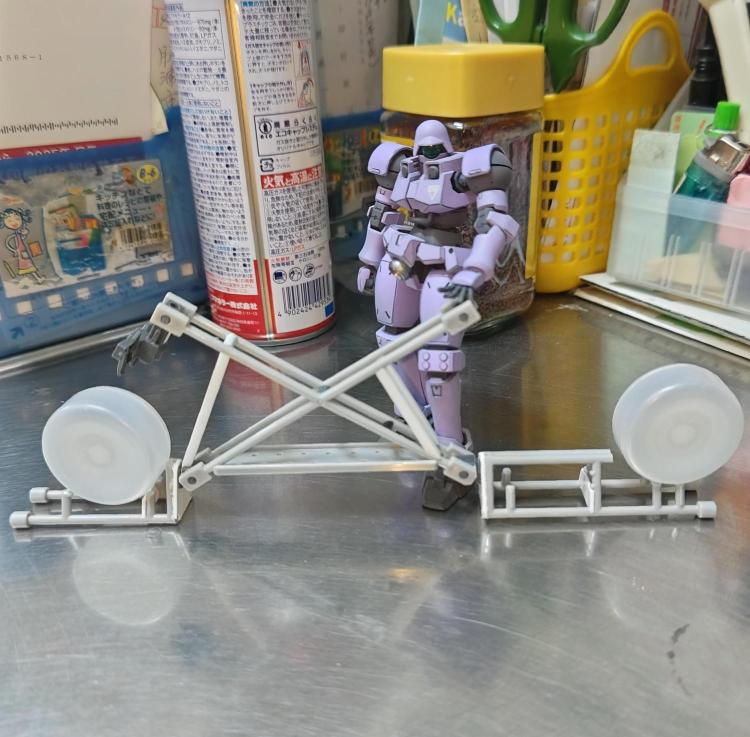 スイングアーム付けました