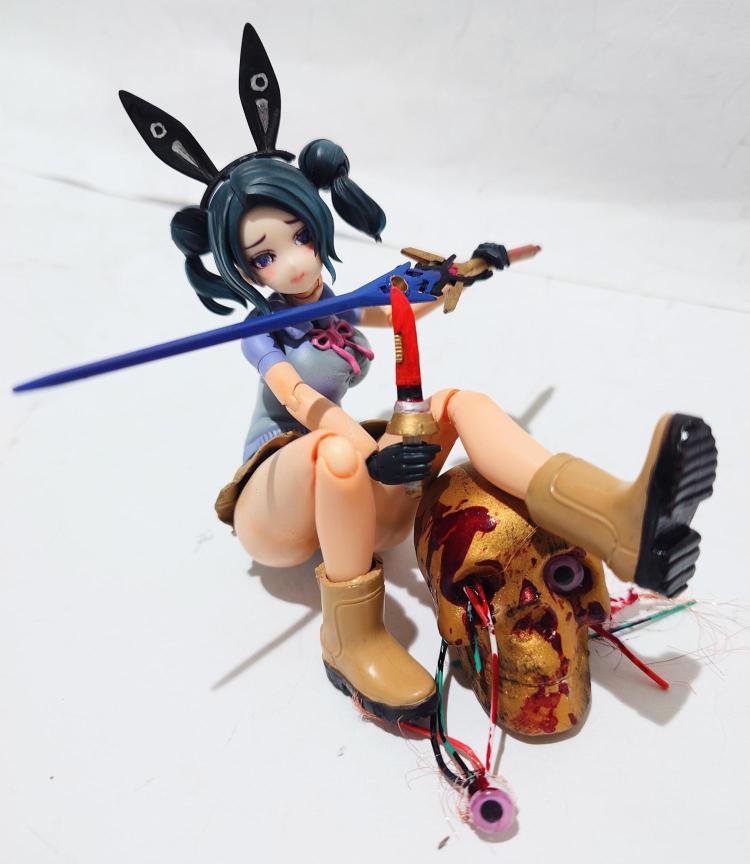 かかってこい！