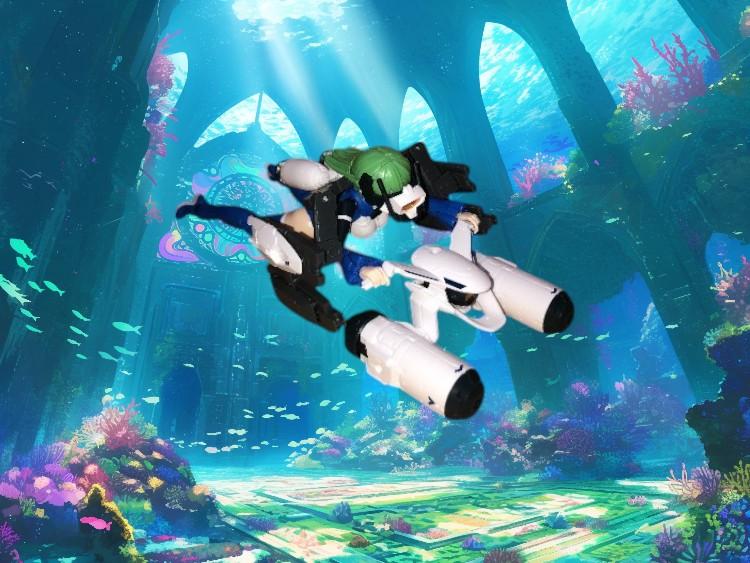 メタリックシール装備