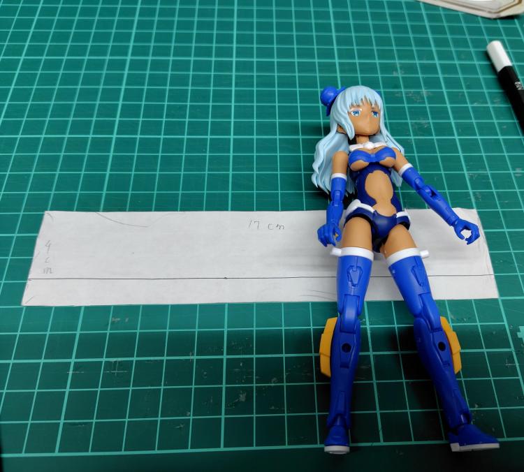 スカート生地のサイズは？