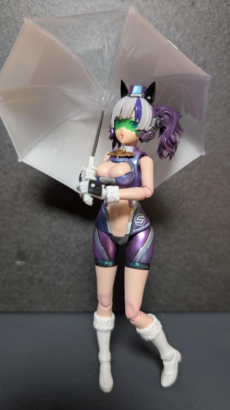 パラソル持ちフロント