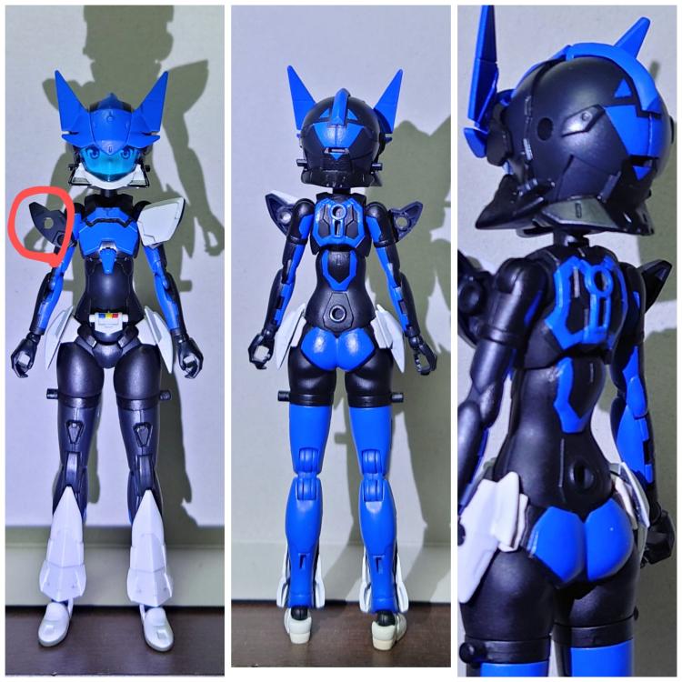 背面